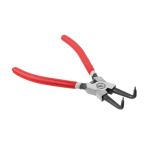 Щипцы для снятия стопорных колец изогнутые на сжим 180 мм HT-7012 INTERTOOL