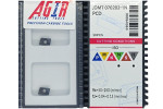 Твердосплавная пластина токарная с вставками PCD JDMT 070202-1N PCD AGIR