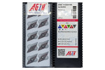 Твердосплавная пластина токарная VBMT 110304-MV AU1045C AGIR