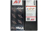 Твердосплавная пластина токарная VNMG 160404-OM AMS1035C AGIR