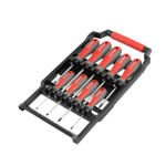 Набор отверток 9 ед. (SL3.0*75мм,SL5.0*75 мм,SL6.0*100мм,SL6.0*150мм,SL8.0*150мм,PH0*75 мм,PH1*75 мм,PH2*100мм,PH3*150 INTERTOOL VT-3349