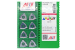 Твердосплавная пластина сверлильная по алюминию WCGT 080412-CL1 AN0115S AGIR