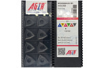 Твердосплавная пластина токарная по чугуну WNMG 080404-MS AK1030B AGIR