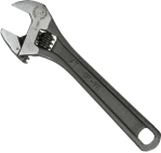 Ключ розвідний 100 мм, Cr-V, чорний, фосфатований INTERTOOL XT-0054