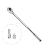 Динамометрический ключ 3/4" 70-420NM, переходник 3/4"*1/2'', удлинитель 100 мм 3/4 XT-9010 INTERTOOL