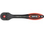 Трещотка 1/4" изогнутая YATO YT-0293, ПВХ-покрытие, 144 мм