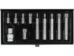 Набор бит Spline YATO YT-0415, 11 шт, приводы 3/8" и 1/2"