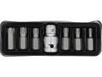 Набор бит Torx Security YATO YT-0416, 7 шт, приводы 3/8" и 1/2"
