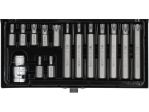 Набор бит Torx Security YATO YT-0417, 15 шт, приводы 3/8" и 1/2"