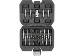 Набір біт екстракторів для викручування Hex і Torx YATO з шпинделем 1/4" і 3/8", 19 елем. (YT-04584)