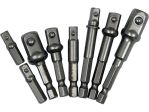 Набор адаптеров HEX для головок YATO YT-04639, 8 шт, 1/4"-1/2"