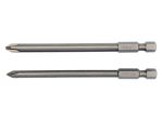 Набор бит Phillips PH1, PH2 100 мм YATO YT-0488, 2 шт