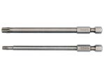 Набор бит Torx Security T20, T30 YATO YT-0492, 100 мм, 1/4", 2 шт