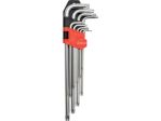 Набор ключей TORX SECUR длинных YATO YT-0512, T10-T50, 9 шт