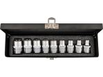 Набір головок торцевих Torx E-профіль E10-E24 1/2" YATO YT-0521, 9 шт