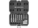 Набор ключей для свечей накаливания YATO YT-05346, 18 предметов, 1/4" и 3/8"