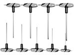 Набор ключей TORX SECUR Т-образных с рукояткой YATO YT-05615, 9 шт
