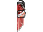 Набор ключей TORX SECUR длинных YATO YT-0563, T10-T50, 9 шт