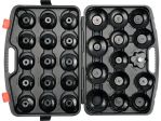 Набор чашечных ключей для масляных фильтров YATO YT-0596, 30 шт, 65-120 мм