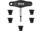 Набор для маслосливных пробок VAG YATO YT-05994, 6 предметов