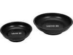 Миски магнітні круглі YATO : Ø= 150 і 108 мм, 2 шт (YT-08302)