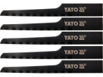 Полотна до пневматичної шаблевої пили YT-09955 YATO : 24 зуби/1", 5 шт (YT-09958)