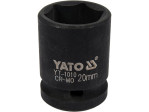 Головка торцевая ударная 1/2" 20 мм YATO YT-1010, 6-гранная, короткая
