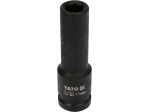 Головка торцевая ударная 1/2" 11 мм YATO YT-1031, 6-гранная, длинная