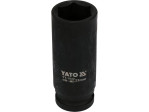 Головка торцевая ударная 1/2" 22 мм YATO YT-1042, 6-гранная, длинная