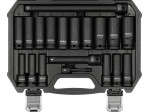 Набір головок торцевих ударних 1/2" YATO YT-10556, 6-гранні, подовжені, 19 предметів