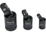Набір карданів шарнірних ударних 1/4" 3/8" 1/2" YATO YT-10643, 3 шт