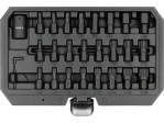 Набор отверточных ударных ударных YATO: HEX/TORX/SPLINE M6-M19, T30-70, квадрат 1.2. 25 элем. (YT-10657) YT-10657