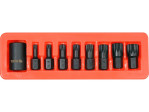 Набір ключів ударних з торцевими головками SPLINE YATO YT-10663, 1/2", 9 шт