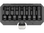 Набір головок торцевих ударних з насадками HEX YATO YT-1066, 1/2", 8 шт