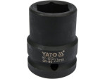 Головка торцевая ударная 3/4" 23 мм YATO YT-1073, 6-гранная, короткая