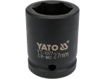 Головка торцева ударна 3/4" 27 мм YATO YT-1077, 6-гранна, коротка