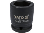 Головка торцева ударна 3/4" 30 мм YATO YT-1080, 6-гранна, коротка