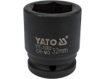 Головка торцевая ударная 3/4" 32 мм YATO YT-1082, 6-гранная, короткая