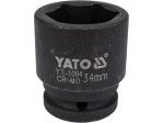 Головка торцевая ударная 3/4" 34 мм YATO YT-1084, 6-гранная, короткая