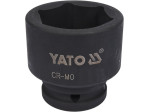 Головка торцева ударна 3/4" 38 мм YATO YT-1088, 6-гранна, коротка