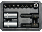 Набор насадок для кондиционеров YATO YT-12007, 1/4", 12 шт