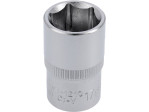 Головка торцевая 1/2" 17 мм YATO YT-1210, 6-гранная, короткая