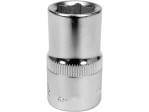 Головка торцевая 1/2" 21 мм YATO YT-1214, 6-гранная, короткая