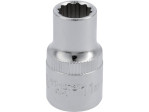 Головка торцева 1/2" 11 мм YATO YT-1273, 12-гранна, коротка