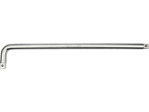 Вороток L - подібний YATO : CrV, квадрат 3/4", L= 600х100 мм (YT-13490)