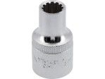 Головка торцевая Spline 1/2" 9 мм YATO YT-1461, 12-гранная