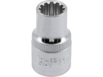 Головка торцевая 1/2" 11 мм Spline YATO YT-1463, CrV, длина 38 мм