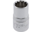 Головка торцева 1/2" 14 мм Spline YATO YT-1466, CrV, довжина 38 мм