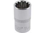 Головка торцевая 1/2" 15 мм Spline YATO YT-1467, CrV, длина 38 мм
