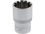Головка торцевая Spline 1/2" 19 мм YATO YT-1471, 12-гранная
